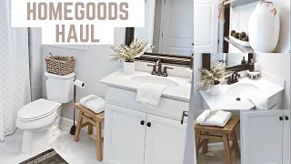 MARSHALLS & HOMEGOODS SHOP WITH ME AND HAUL| STUDIO MCGEE, BATHROOM & PANTRY DECOR AND ORGANIZATION