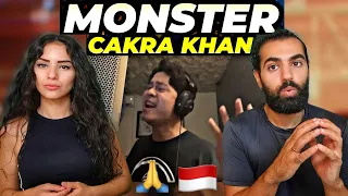 REACTING TO CAKRA KHAN - MONSTER (James Blunt Cover) 💔 REACTION!!