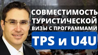 Как не потерять туристическую визу при подаче на TPS и U4U