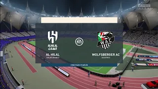 FIFA 23 | Al Hilal vs Wolfsberger AC - King Fahd Stadium | Gameplay