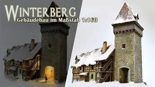 "Winterberg" Gebäudebau im Maßstab 1:160/ Tutorial