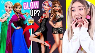 SCHAUE niemals diese TIKTOKS GLOW UP Videos an wenn DU ELSA und ANNA aus FROZEN 2 magst (kein 3 Uhr)