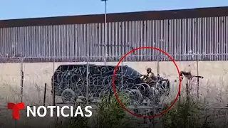 La Guardia Nacional de Texas ignora súplicas de migrantes | Noticias Telemundo