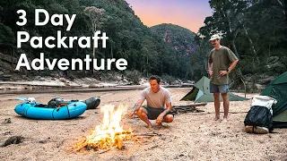 This nearly BROKE us! Pack Rafting Australia's Wildest River