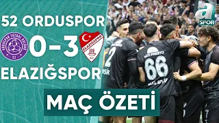 52 Orduspor FK 0 - 3 Elazığspor MAÇ ÖZETİ ( TFF 3. Lig Play-Off Final Maçı) / 25.05.2024