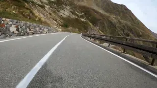Grand Saint Bernard (Italian side) - Top to toll road