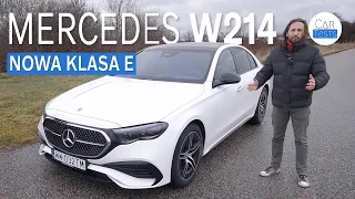 Mercedes Klasa E W214 2024: Najnowocześniejszy Mercedes! - test i jazda próbna