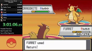 Pokemon Soul Silver Sentret+ Speedrun in 4:08:31 [World Record]