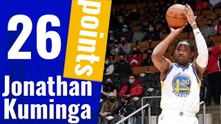 Jonathan Kuminga Highlights (26 points and 4 threes)