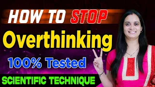 JEE Motivation ✨ How to Stop Overthinking? 100% Tested Scientific Technique | 12th Boards Exam