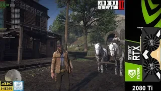 Red Dead Redemption 2 ,Vulkan 4K High Settings | HDR | RTX 2080 Ti | i9 9900K 5GHz