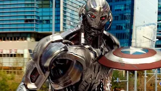 Avengers Age of Ultron (2015) - Captain America vs Ultron - Fight Scene - Movie CLIP HD