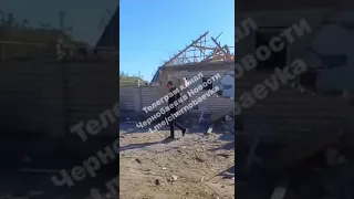 Голая Пристань после прилёта руских ракет. Херсонская область, 7.05.2022