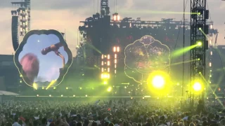 Yellow - Coldplay Live in Croke Park Dublin 8.7.2017