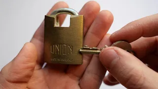 Vintage Union Pin Tumbler Padlock