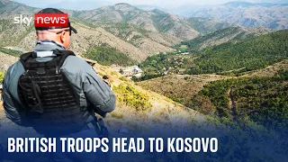 Kosovo: Ethnic tensions flare as UK forces seek to bring stability