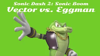 Sonic Dash 2: Sonic Boom Gameplay (Boss Battle - Vector)