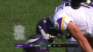 Daniel Carlson is CRUSHED as he Misses Game Winning FG (Packers vs  Vikings, Week 2)