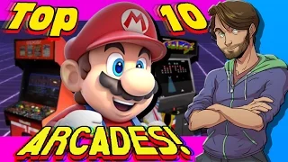 Top 10 ARCADES in Video Games! - SpaceHamster