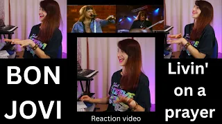 Livin' on a prayer Bon Jovi Wembley 1995 reaction video
