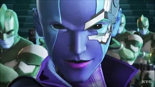 Marvel Ultimate Alliance 3: The Black Order - Nebula - Boss Fight | Gameplay (HD) [1080p60FPS]
