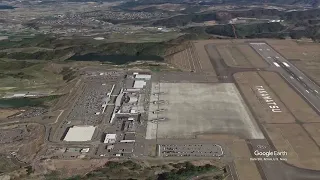 Google Earth 高松空港(香川県)