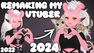 Upgrading my 2022 Vroid Vtuber Model | Blender + Unity