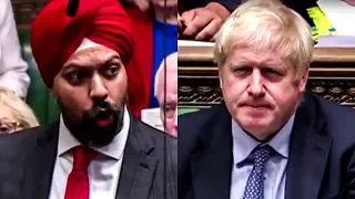 Sikh Politician HUMILIATES Boris Johnson In Front Of Parliament