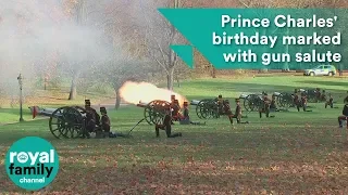 Prince Charles' 70th birthday marked with royal gun salute