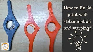 How to fix 3d print wall delamination? | 3d print issues and fixes | Ender 3 V2