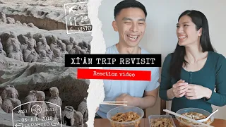 Reacting to our Xi'an China trip while eating Xi'an Food 🍜