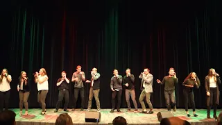 Hark the Herald Angels Sing (Pentatonix version) - Duly Noted - BYU A Cappella Jam, 4 Dec 2019