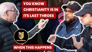 You Know Christianity Is In Its Last Throes When This Happens | Hashim & Mansur | Speakers Corner