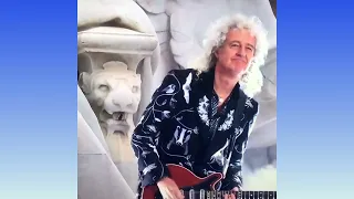 Platinum Jubilee: Brian May atop memorial Buckingham Palace - 4 June 2022