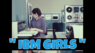 1950s/1960s " IBM GIRLS " WOMEN IN DATA PROCESSING AND MANAGEMENT / MAINFRAME COMPUTERS  17684