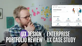 UX Portfolio Review 9: Enterprise UX Case Study