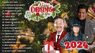 Jose Mari Chan, Garry Valenciano, Ariel Rivera 💖🎅Pinoy Christmas Songs   Paskong Pinoy 2023 - 2024