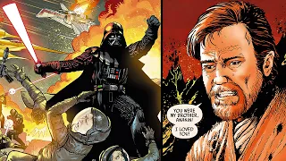 DARTH VADER WATCHED PADME GIVE BIRTH TO LUKE AND LEIA [CANON] - Star Wars Comics