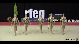 Conjunto Batistana de Tenerife 1ª Categoría. Campeonato de España de Conjuntos, Zaragoza, 17/12/2022