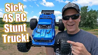 Had Too Much Fun Backflipping This RC Car! Arrma Outcast 4x4 4S Stunt Truck | RC Driver