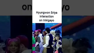 Hyungwon Sriya interaction(+fatou) #hyungwon #Sriya #fatou #blackswan