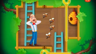 Homescapes Gardenscapes Mini Games Ads Part 15 - All Levels - Help The Man