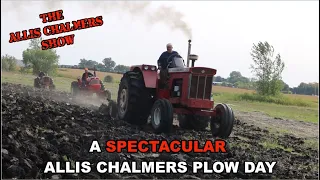 Allis Chalmers Show: A Spectacular Allis Chalmers Plow Day