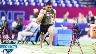 Linebackers Run the 40-Yard Dash at 2023 NFL Combine: Pappoe Hits 4.39 Official