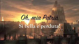 Va pensiero - Nabucco: Lyrics