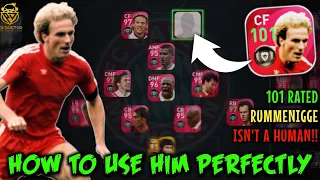 101 RATED ICONIC RUMMENIGGE IS NOT A HUMAN | HOW TO USE HIM PERFECTLY IN PES 2021 MOBILE | REVIEW