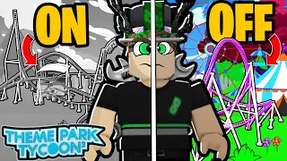 Theme Park Tycoon 2 *COLOR BLIND* Challenge...😵‍💫