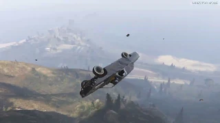 Grand Theft Auto 5 - Driving Crap Cars Off Mt Chiliad #7 (GTA 5 Mount Chiliad)