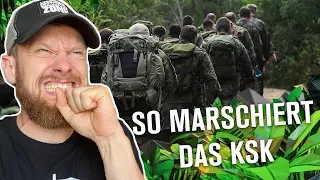 Fritz Meinecke reagiert auf ersten MARSCH des KSK im DSCHUNGEL | KSK Ausbildung der Bundeswehr