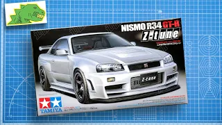 Обзор 1/24 Nissan Nismo R34 GT-R Z-tune (24282) by Tamiya